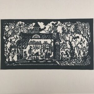 💖 Handmade PaperCut Silhouette Scherenschn…